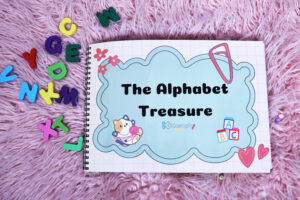 The Alphabet Treasure – A Fun Velcro Activity Book for ABC Learning!