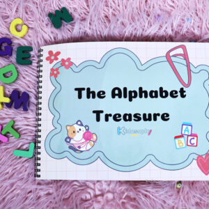 The Alphabet Treasure – A Fun Velcro Activity Book for ABC Learning!