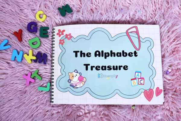 The Alphabet Treasure – A Fun Velcro Activity Book for ABC Learning!